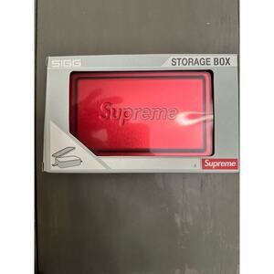 Supreme SIGG Small Metal Storage Box Plus Red SS18A24 - DS 0888977304204